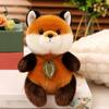Имитация мини-собаки, плюшевой куклы, реалистичной панды, коалы, енота, хаски, лисы, кошки, овчарки, плюшевой игрушки в подарок для мальчиков и девочек