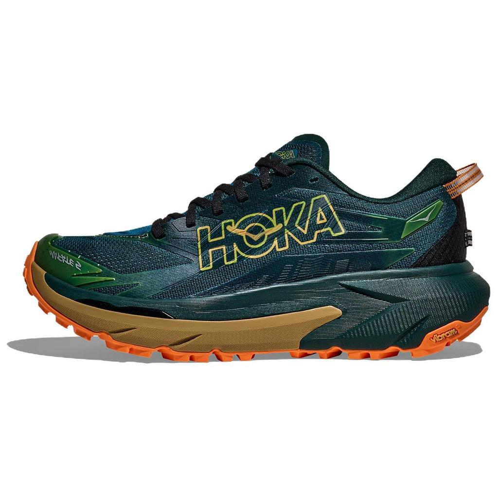 HOKA One One Mafate 5 Кроссовки для трейлраннинга Мужские Зеленые 1168722-TVM