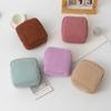 Mini Cosmetic Storage Pouch Corduroy Sanitary Napkins Organizer Ins Makeup Lipstick Bags