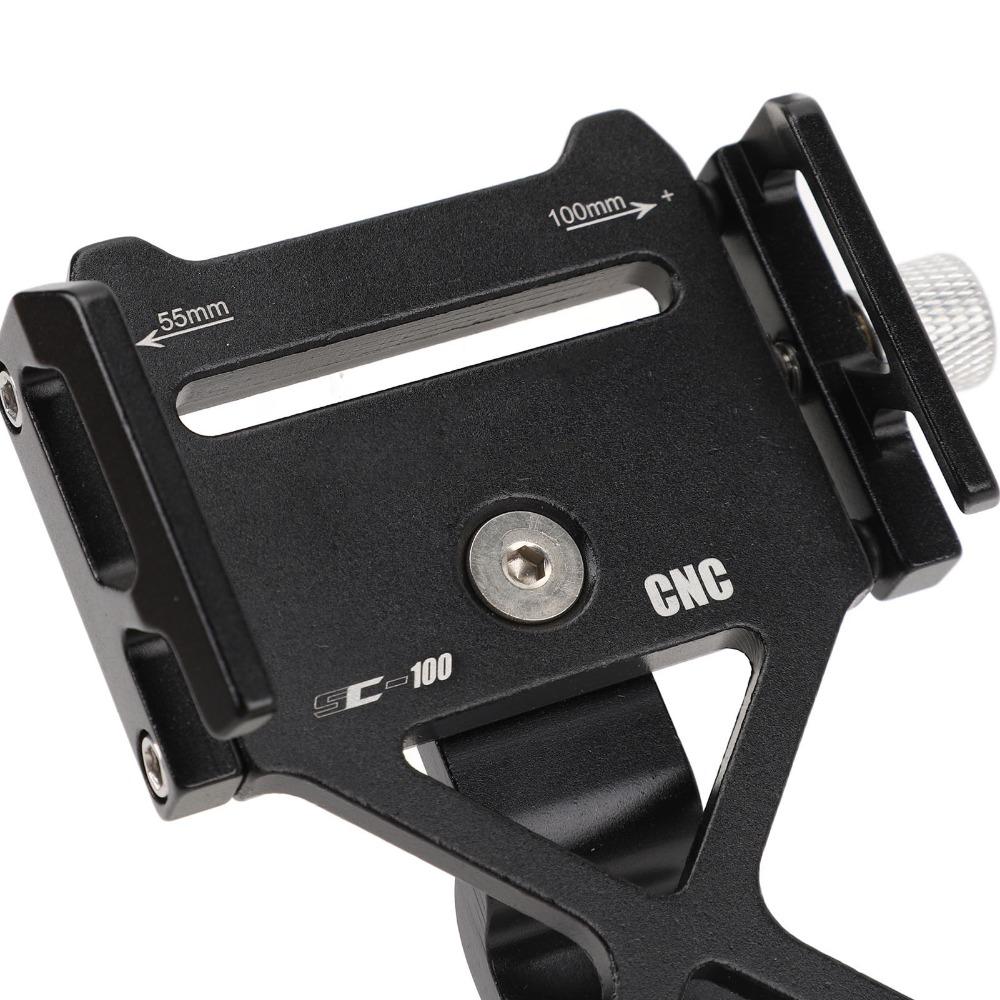 Width Adjustable Bicycle Stem Phone Mount for 4.2‑6.8 inch cell phones Cycling Equipment