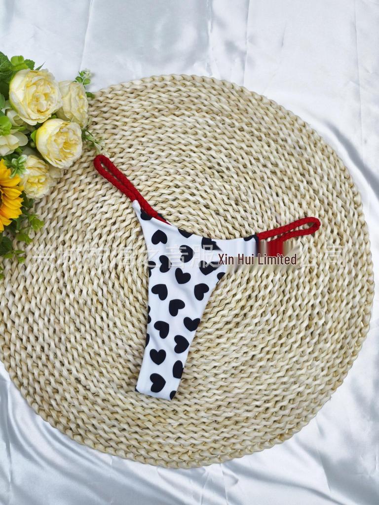 Европейский и американский новый плетеный треугольный купальник-бикини