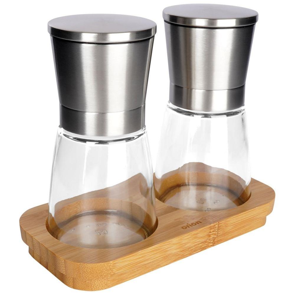 2x Młynek Pieprzu Soli Mielenia Przypraw Młynki Zestaw Młynków Przyprawnik