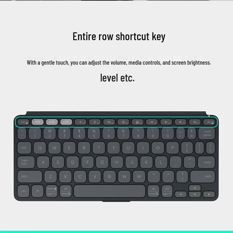 Logitech Keys-To-Go 2 Ультратонкая портативная Bluetooth-клавиатура