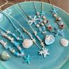 Bohemian Ocean Resort Wind Starfish Necklace Sweet Versatile Temperament Clavicle Chain Fashion High-end Accessories Women