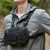 Fishing Chest Bag Waterproof Oxford Cloth Lightweight Vest Pouch Large Capacity Outdoor Camping Hiking Hunting Fishing Gear Storage Backpack
