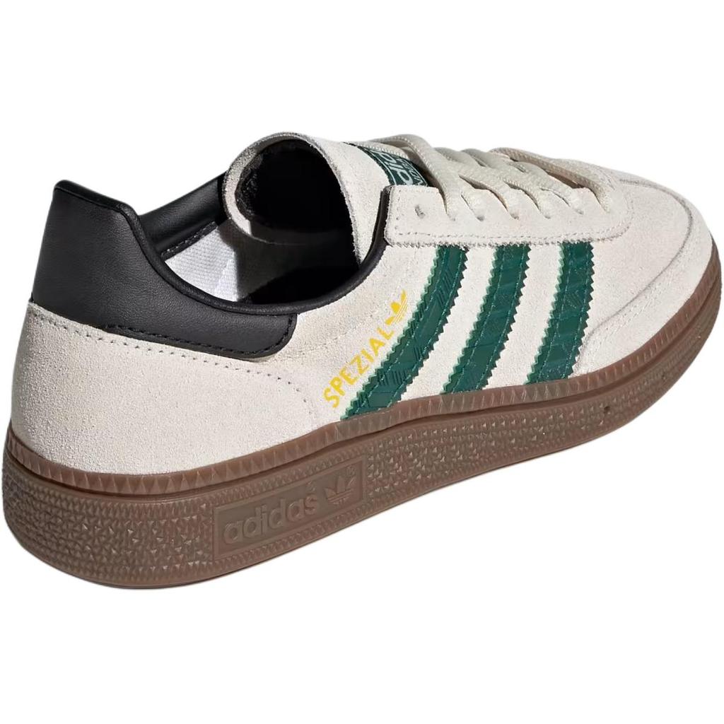 adidas Оригинальные HANDBALL SPEZIAL Кожаные Детские Кроссовки для Скейтбординга Бежевые Детские JP9562
