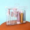 Travel Refillable Bottle Set Spray Lotion Shampoo Shower Gel Tube Bottling Cosmetic Empty Liquid Container Portable Tool