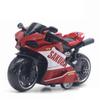 1/32 Scale V2 SAKURA SPEED Simulation Motorcycle Model Ornament Alloy Pull Back Toy Car