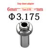 Main Spindle Collet Reducing Sleeve 6mm to 4mm, Speed Conversion Head 6mm to 3.175mm for Precision Engraving & Milling Machines