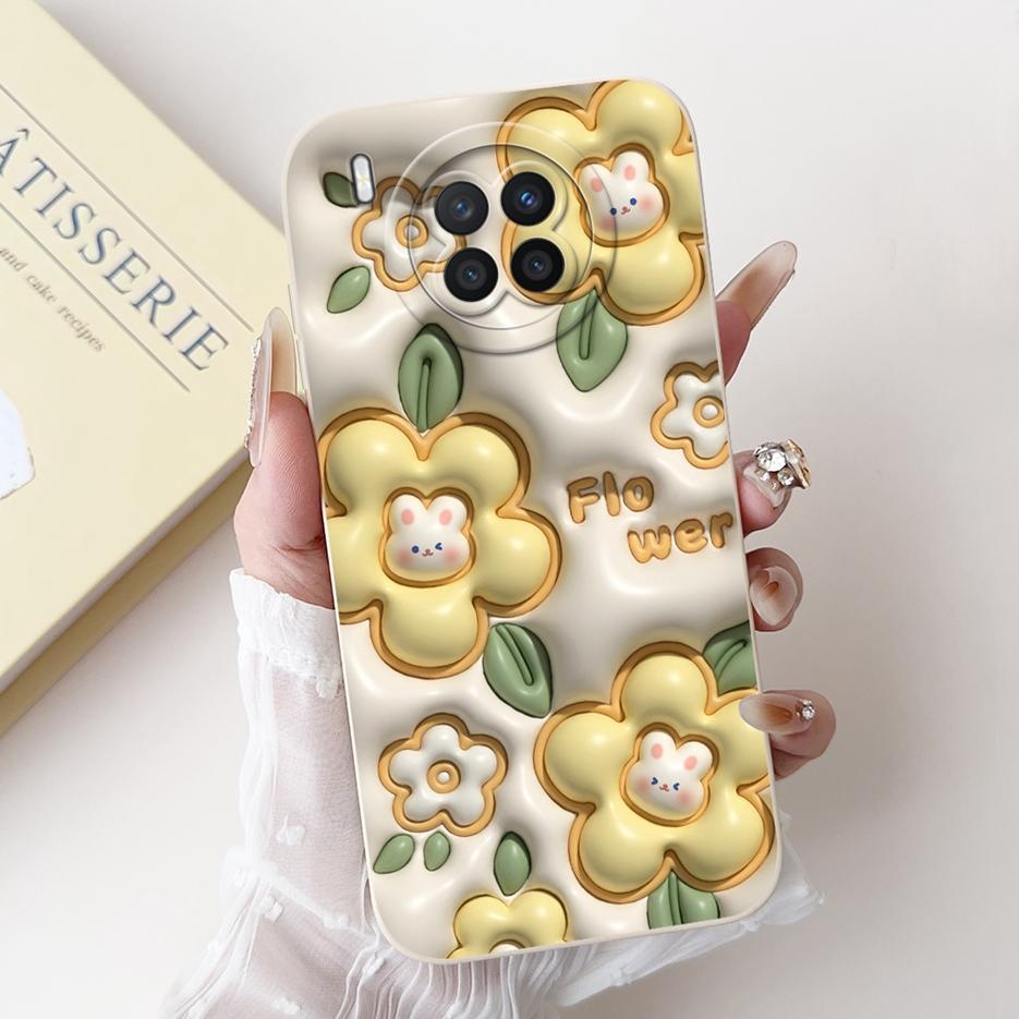 Чехол для Huawei Nova 8i Honor 50 Lite NTN-L22 Роскошный Чехол с Конфетным Рисунком Мягкий ТПУ Чехол для Телефона Для Honor 50 Lite Nova8i Задняя Крышка
