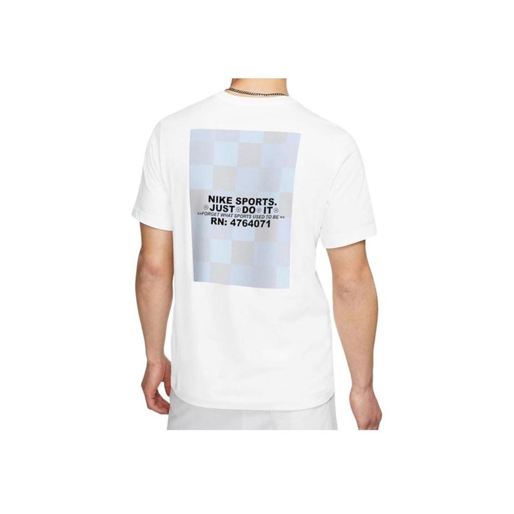 Nike As M Nsw Sport Pack Ss Tee 2 Logo Letter Crew Neck Short Sleeve T-Shirt Men Tops White CQ5347-100