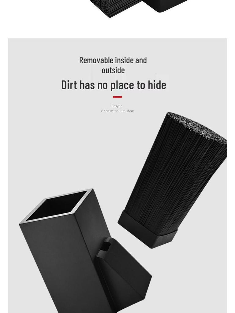 Деревянная подставка для кухонных ножей с черной вставкой - Многофункциональная стойка для хранения столовых приборов