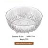 Стеклянная фруктовница "Ледник Абай"