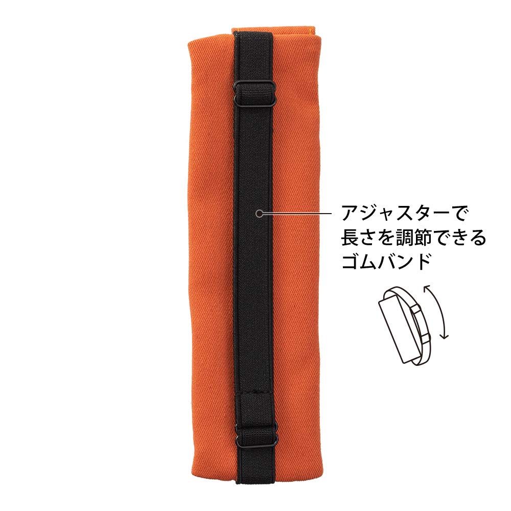Чехол для ручки Midori Book Band Pen Case для форматов от B6 до A5, оранжевый 62323006
