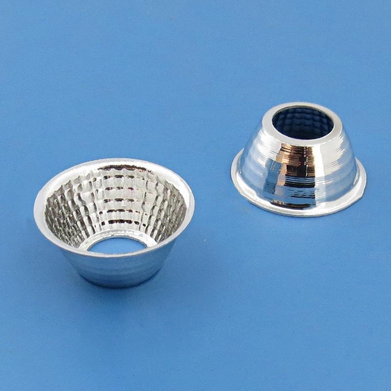 1 шт. 20-126 мм 15-120 градусов Отражающая чаша абажура для DIY света Оптический светодиодный алюминиевый отражатель Чашка для светодиодной матрицы