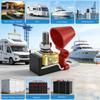 Marine-Grade Battery Fuse Kit Dual MRBF Terminal Fuse Block 30-500 Amp Fuse Holder Double Studs Max Voltage 58V for Boats Trucks