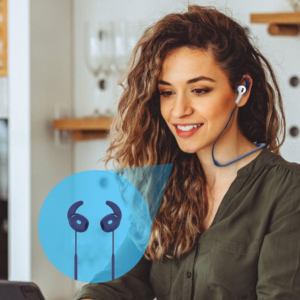 Silicone Neck Strap Hanging Holder Lanyard New Earphone Anti-Lost Rope for AirPods 4