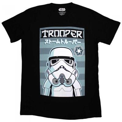 STAR WARS Футболка унисекс для взрослых Trooper в японском стиле
