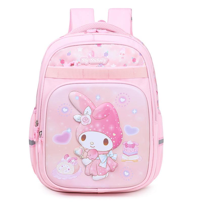Cute Melody Kuromi Ultraman Capybara Pattern Children Backpack For Elementary Students