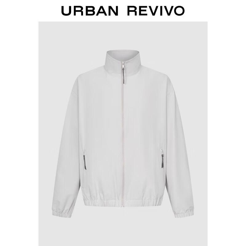 UR 2025 Summer Men's Oversized Stand-Collar Casual Jacket