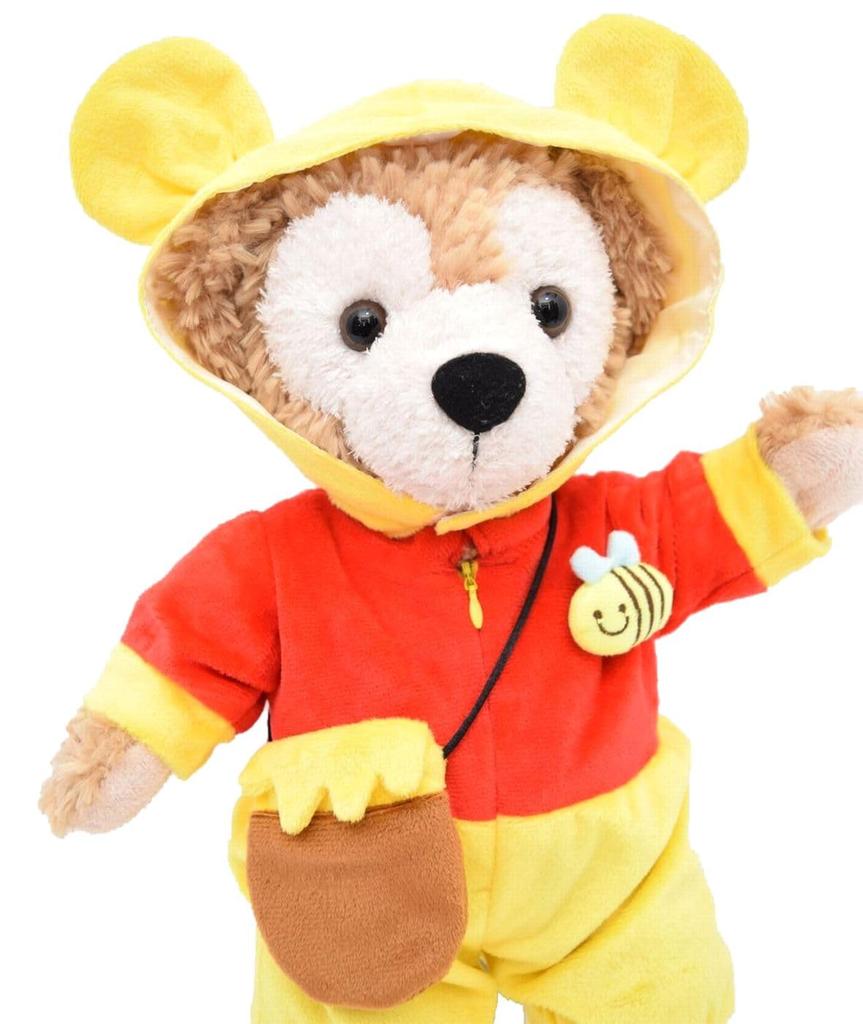 Teddy Bear Online Store Alice Duffy Clothes Costume Winnie the Pooh for Small Size Dress-Up (No Body) (Duffy)