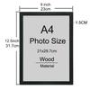 1/2/3pcs Wood Picture Frame A4 8X12in Honors Certificate Document Frame Wooden Photo Frame for Wall Hanging Desktop Disply