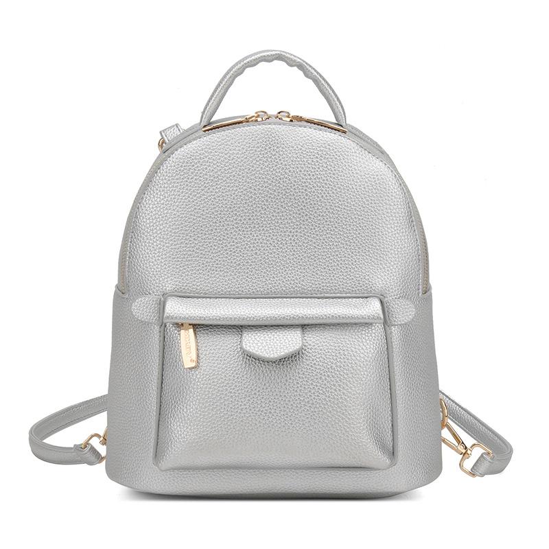 Рюкзак женский рюкзак новая дорожная сумка текстура ПУ досуг путешествия школьный рюкзак