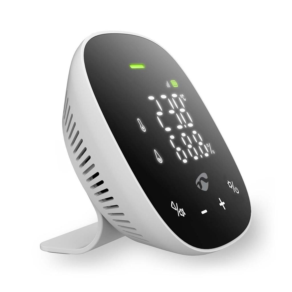 Nedis Wi-Fi Smart Air Quality Monitor/ Including Display 1 Pc