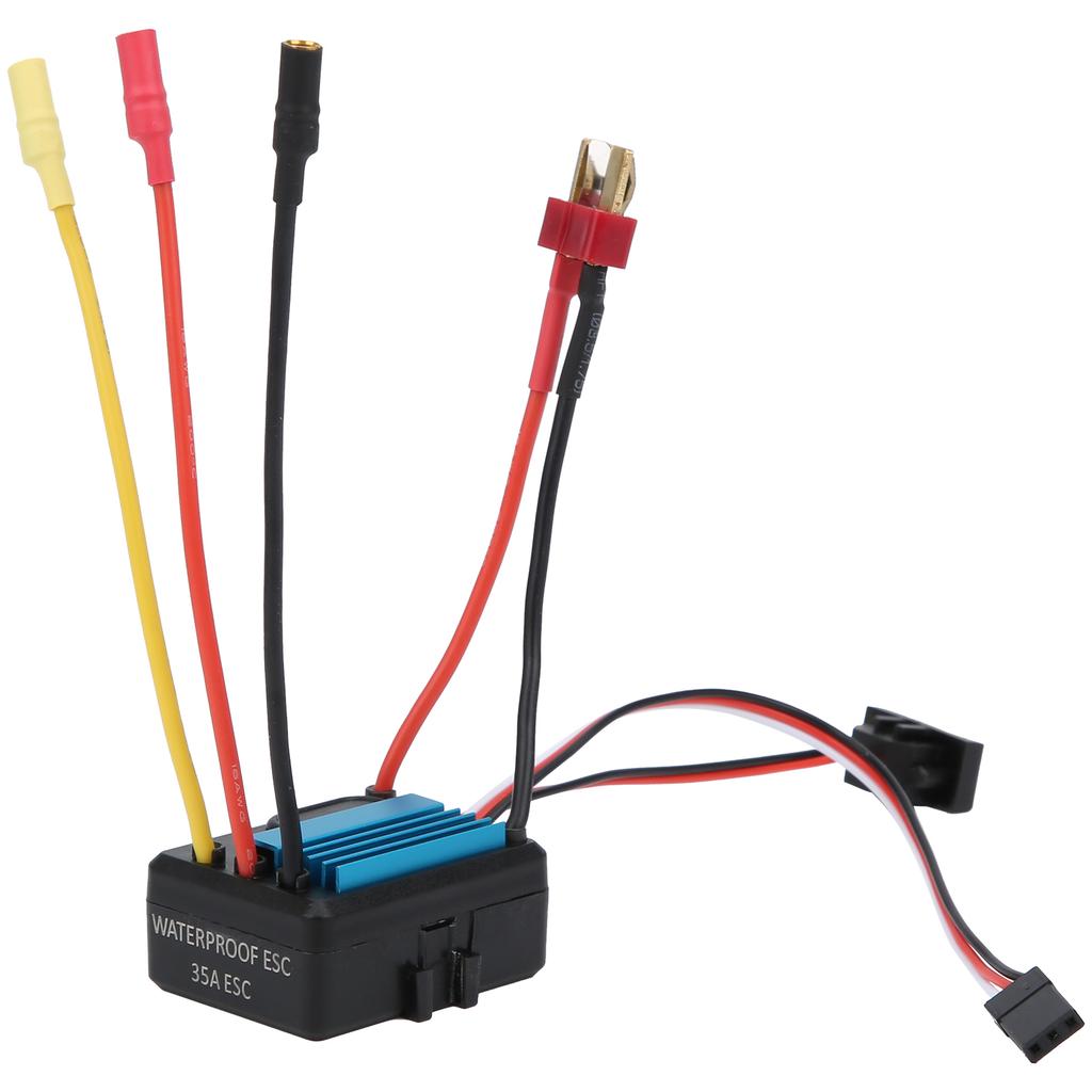35A Small Brushless Electronic Speed Controller ESC for 1/18 1/16 Remote Control Car