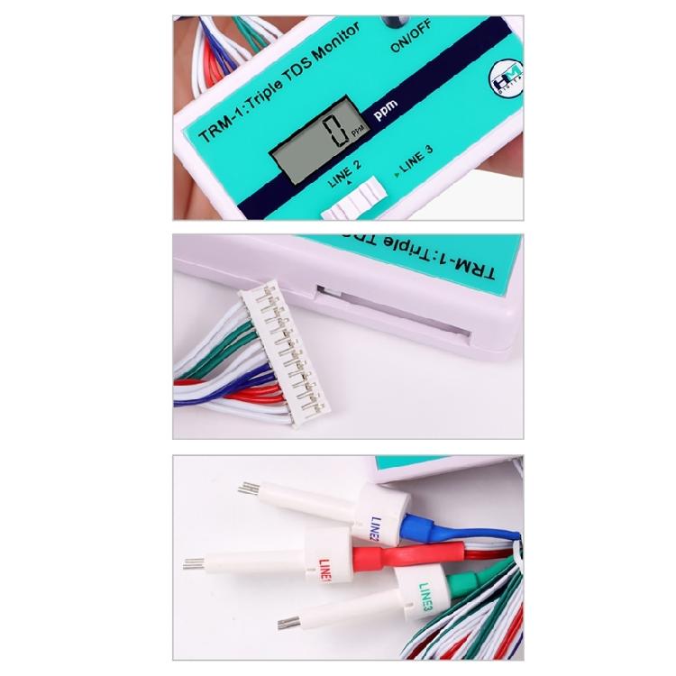 Convenient Tester Water Quality Tester TDS PPM Meter ABS for Home & Travel Use