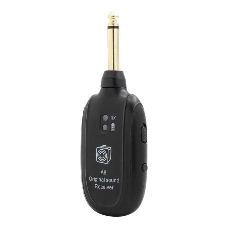 Wireless Guitar Transmitters Receiver UHF Wireless Guitar System Sound Wireless Transmitters Receiver for Guitar Bass