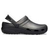 Crocs Specialist II Clog PU Comfortable Easy To Clean Toe Hole Shoes Unisex Same Black