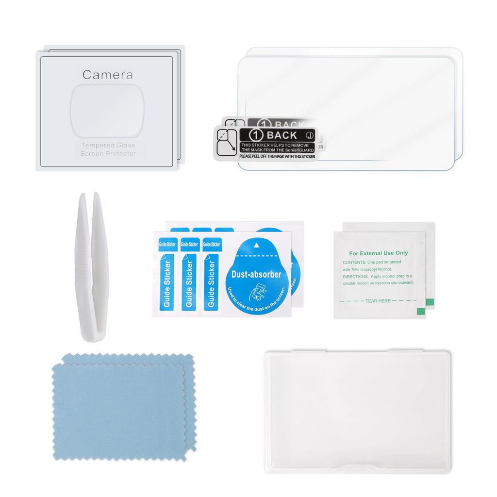 Закаленная защита экрана и линз Sunnylife OSMO POCKET 3: HD, Взрывозащищенные аксессуары для пленки