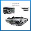 Совместимый корпус фары для BMW 3 серии F35 330 Передний фонарь (63117419633/63117419634)