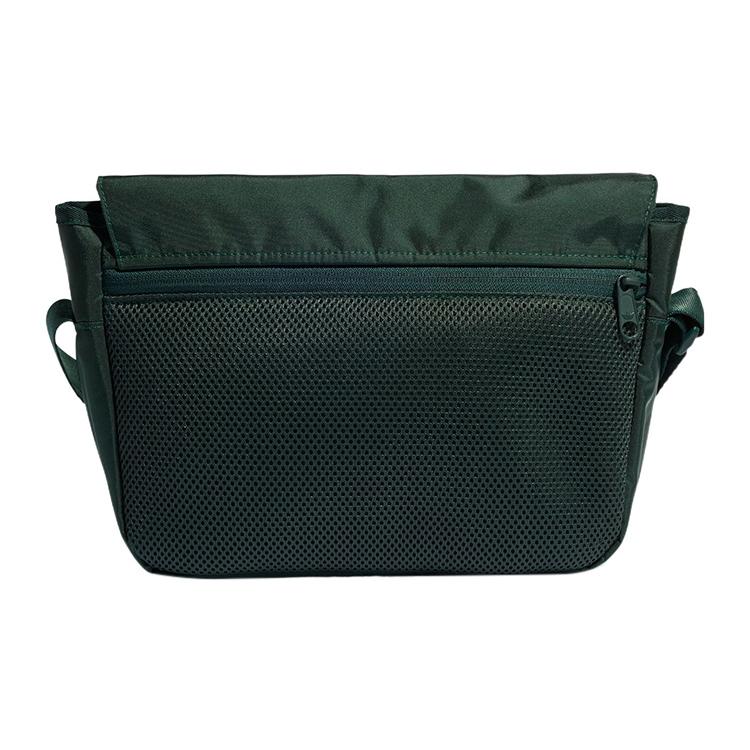 New Adidas Originals Recycled Material Polyamide Sports Bag Messenger Bag Crossbody Bag Shoulder Bag Unisex Mineral Green HL6696
