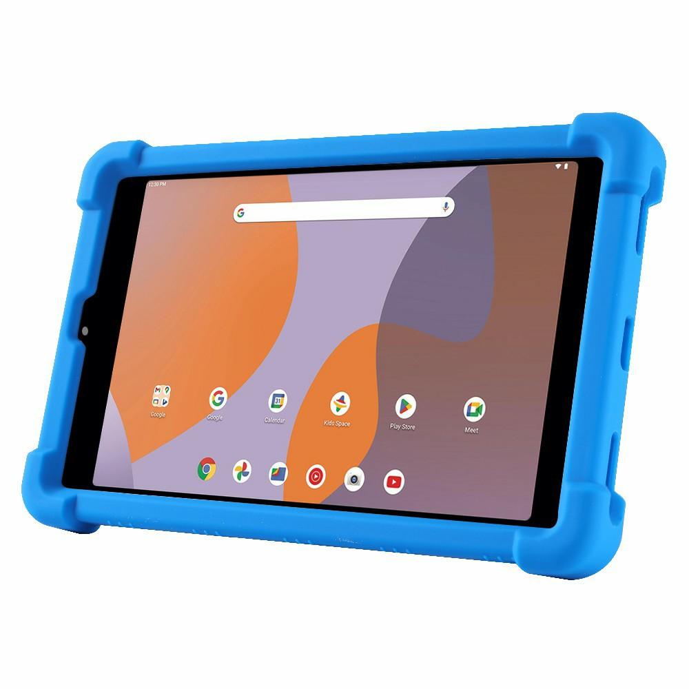 Для Walmart Onn 8 дюймов (2024) Силиконовый чехол с подставкой, прочный защитный чехол