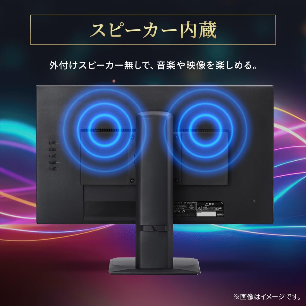 IRIS OHYAMA Monitor Inch Speaker Pivot Type Vertical Viewing Angle HDMI X 1 VGA X 1 AUDIO IN X 1 AUDIO OUT X 1 Rotation Angle Adjustable FHD 1920x1080