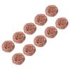 Professional Grade Copper Wire Sponge Ball Cleaner for Iron Tips Pack of 10