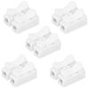 200PCS 250V CH-2 Connectors 10A Quick Connector Cable Clamp  For Industrial Electrical Motors Wiring
