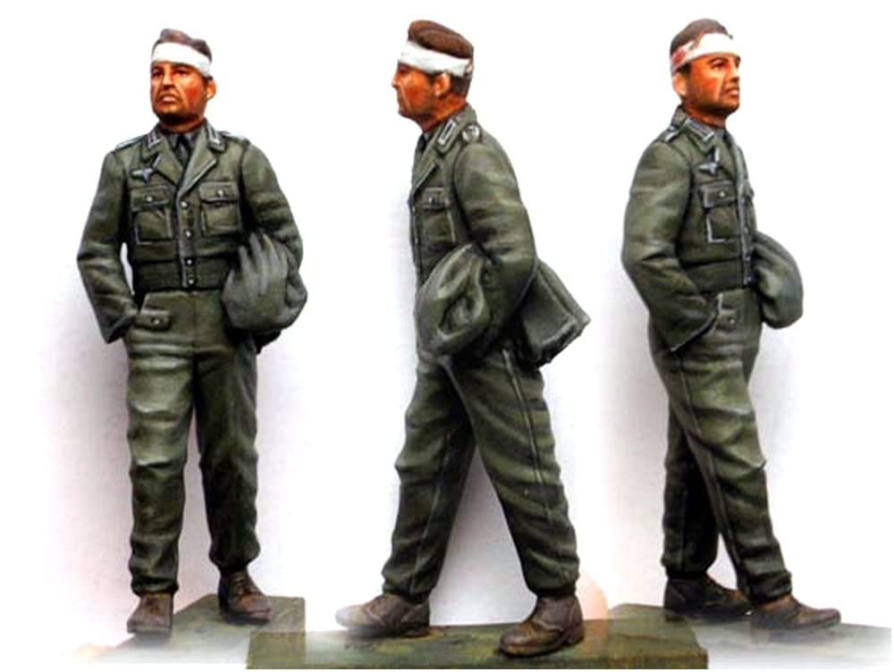 Master Box 5 немецких военнопленных и 1 советский восточный пластиковый MB35017 1/35 пехотинец, Фронт, 1944, набор из 6 фигур, модель,