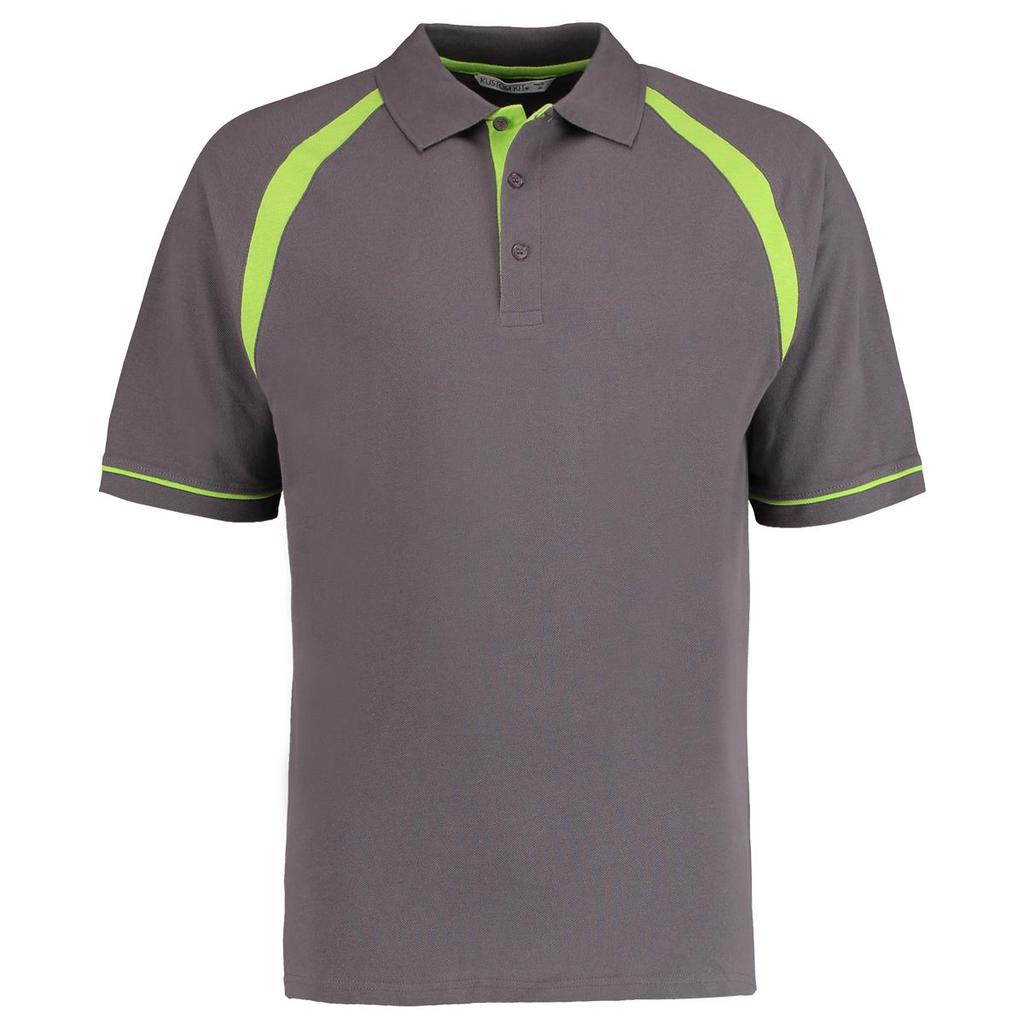 Kustom Kit Oak Hill Mens Short Sleeve Polo Shirt