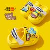 New children's slippers for boys, cute soft-soled indoor home shoes for babies, summer closed-toe anti-slip clogs for girls