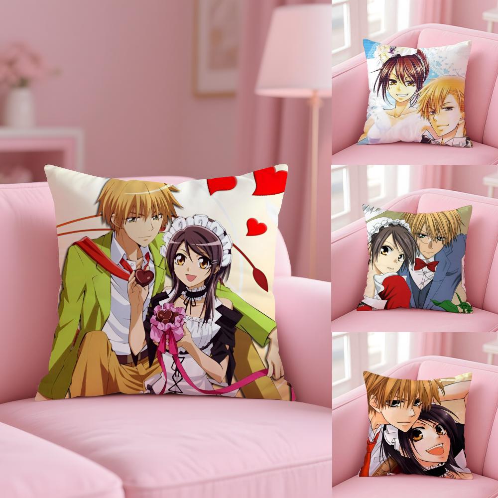 Японский Аниме M-Maid Sama Наволочка Плюшевая Ткань Мягкая Двусторонняя Печать Диван Теплая Зимняя Домашний Подарок Наволочка
