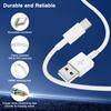 USB to Type C Fast Charging Cable for 17 Pro Max 16 Plus 15 Samsung Oneplus Carplay Charge Data Line