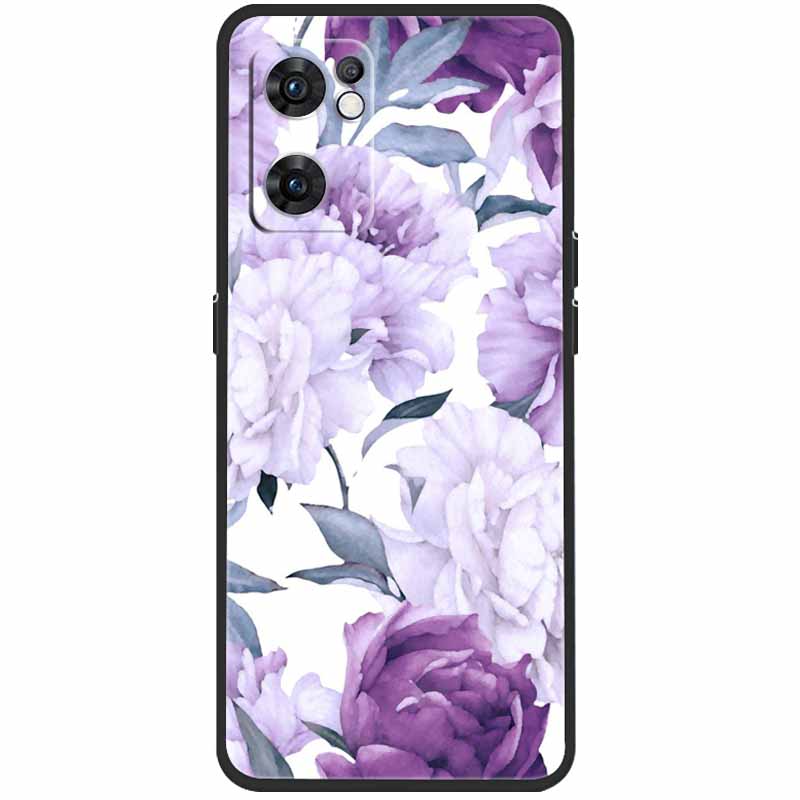 Чехол для Oppo Find X5 Lite Чехол-Кот Мягкий Силикон ТПУ Задние Чехлы для Oppo Find X5 Lite 5G Чехол CPH2371 Ударопрочный Coque Fundas