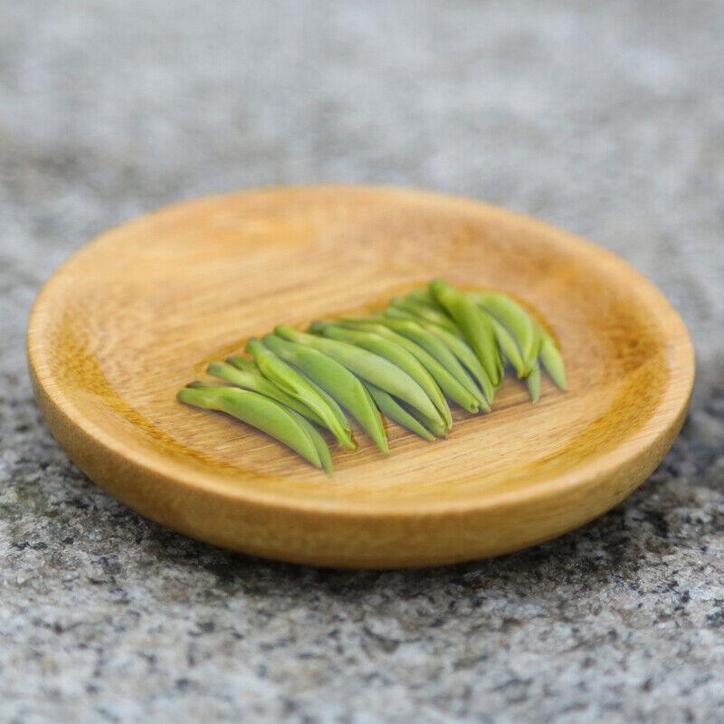 LEPINLECHA Ming Qian Silver Jar Que She Sparrow's Tongue Chinese Green Tea 100g