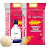 Dove Intensive Nourishing Hydrating Shampoo 460g & Arowana Rice 2x5kg Bundle