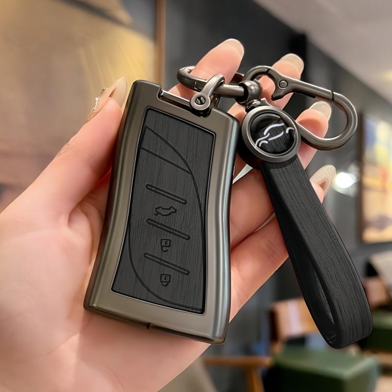3Buttons Metal Car Key Case Cover Fob Shell for Lexus UX ES UX200 UX250h ES200 ES300h ES350 US200 US260h Protector