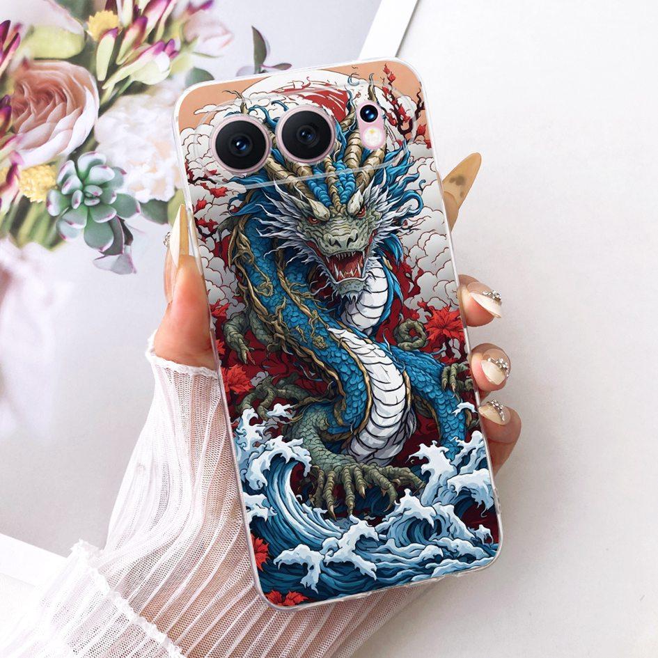 6.55" Чехол для Honor 500 5G Модный Цветок Бант Мягкий Тонкий Силиконовый Чехол для Телефона Для Honor 500 Pro Funda MEY-AN00 Honor500 Capa