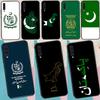 Чехол-папка с флагом Пакистана для Samsung Galaxy A35 A15 A55 A53 A33 A13 A36 A56 A26 A16 A22 A32 A52 A54 A34 A05 A06